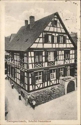 Gengenbach Scheffel-Stammhaus / Gengenbach /Ortenaukreis LKR