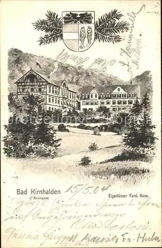 Bad Kirnhalden Ferd. Huse / Kenzingen /Emmendingen LKR