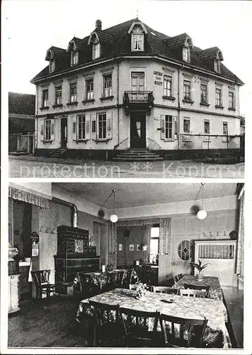 St Georgen Breisgau Gasthaus Weinstube zum Schiff / Freiburg im Breisgau /Breisgau-Hochschwarzwald LKR