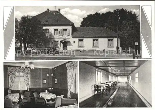 Schallstadt Gasthaus zum Loewen mit Kegelbahn Herm. Maier / Schallstadt /Breisgau-Hochschwarzwald LKR