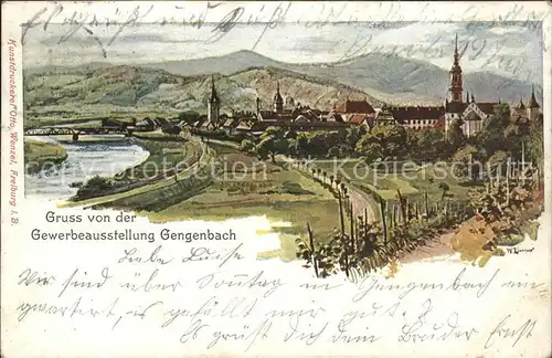 Gengenbach Gewerbeausstellung / Gengenbach Schwarzwald /Ortenaukreis LKR