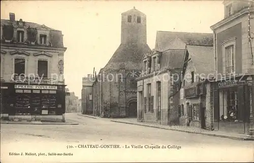 Chateau-Gontier Vieille Chapelle du College / Chateau-Gontier /Arrond. de Chateau-Gontier