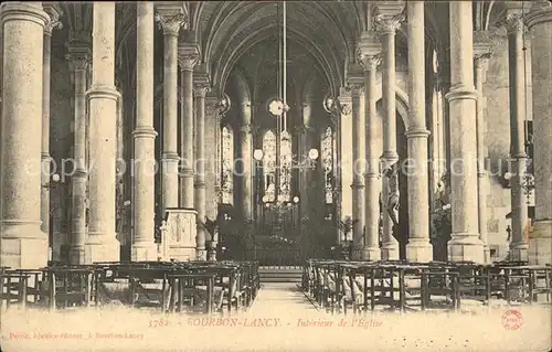 Bourbon-Lancy Interieur de l'Eglise / Bourbon-Lancy /Arrond. de Charolles