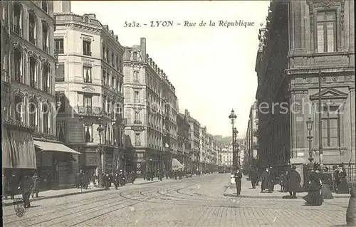 Lyon France Rue de la Republique / Lyon /Arrond. de Lyon