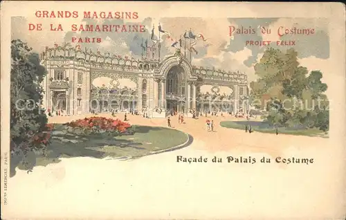 Paris Palais du Costume Grands Magasins de la Samaritaine / Paris /Arrond. de Paris