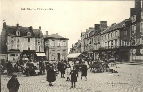 Carentan Hotel de Ville Marche / Carentan /Arrond. de Saint-Lo