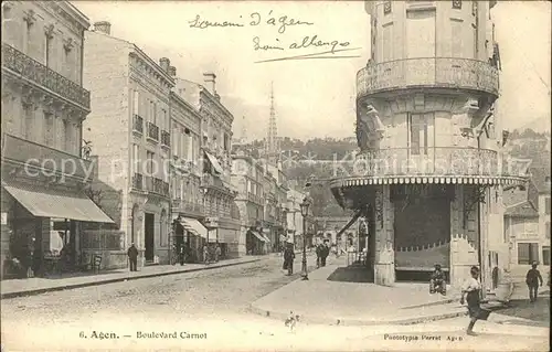 Agen Lot et Garonne Boulevard Carnot / Agen /Arrond. d Agen
