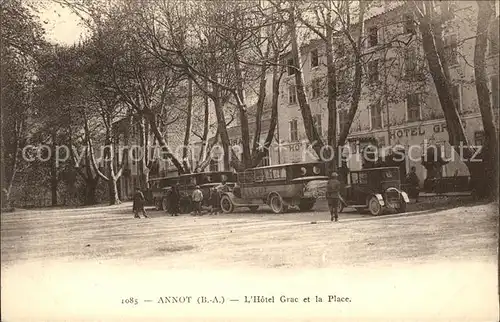 Annot Hotel Grac et la Place / Annot /Arrond. de Castellane