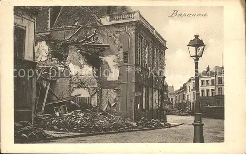 Bapaume Ruines Grande Guerre Truemmer 1. Weltkrieg / Bapaume /Arrond. d Arras