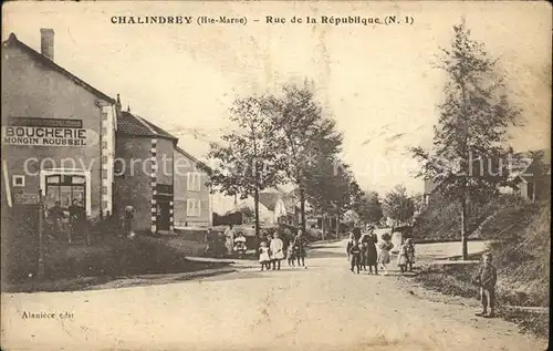 Chalindrey Rue de la Republique / Chalindrey /Arrond. de Langres