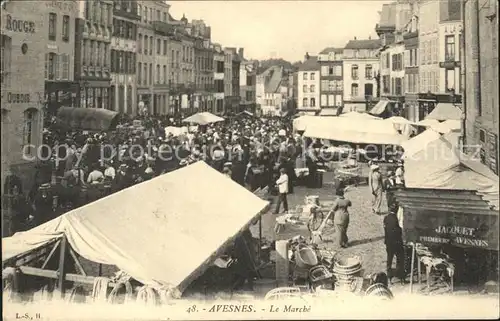 Avesnes-le-Comte Le Marche / Avesnes-le-Comte /Arrond. d Arras