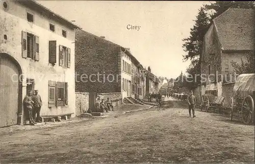 Cirey-sur-Vezouze Strassenpartie Originalaufnahme No. 171 / Cirey-sur-Vezouze /Arrond. de Luneville