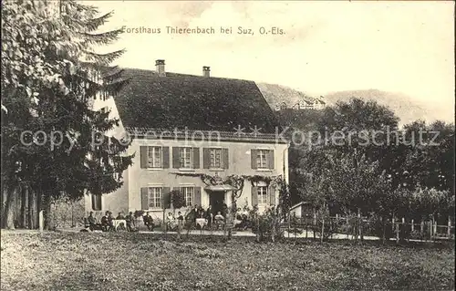 Sulz Elsass Forsthaus Thierenbach / Soultz-Haut-Rhin /Arrond. de Guebwiller