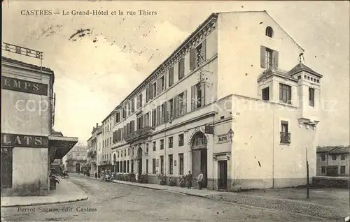 Castres Tarn Grand-Hotel Rue Thiers / Castres /Arrond. de Castres
