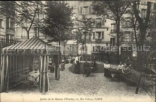 Paris Jardin de la Maison d'Etudes / Paris /Arrond. de Paris