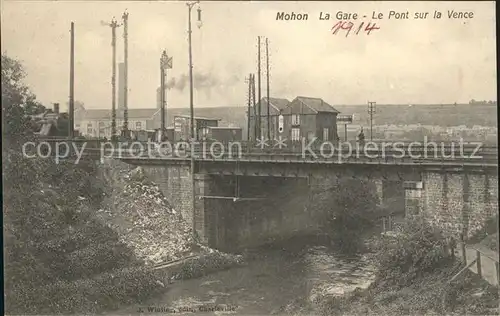 Mohon Morbihan La Gare Pont sur la Vence Industrie / Mohon /Arrond. de Vannes