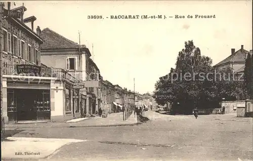 Baccarat Rue de Frouard / Baccarat /Arrond. de Luneville