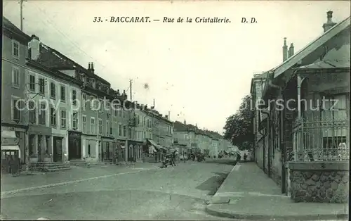 Baccarat Rue de la Cristallerie / Baccarat /Arrond. de Luneville
