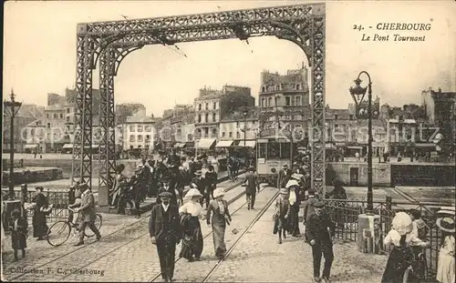 Cherbourg Octeville Basse Normandie Pont Tournant Tram / Cherbourg-Octeville /Arrond. de Cherbourg