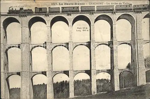 Chaumont Haute-Marne Les Arches du Viaduc / Chaumont /Arrond. de Chaumont