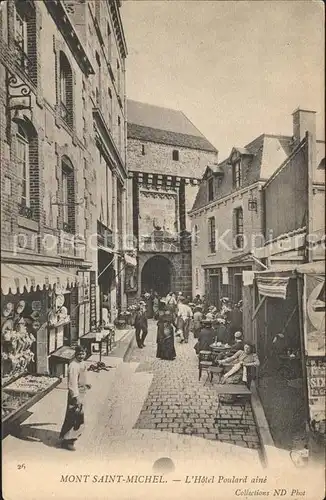 Mont-Saint-Michel Hotel Poulard aine / Pontorson /Arrond. d Avranches