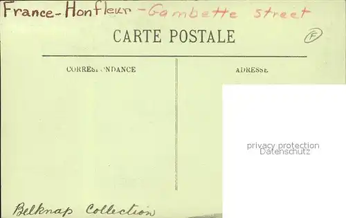 Honfleur Rue Gambetta / Honfleur /Arrond. de Lisieux