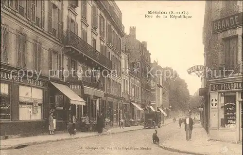 Meudon Rue de la Republique / Meudon /Arrond. de Boulogne-Billancourt