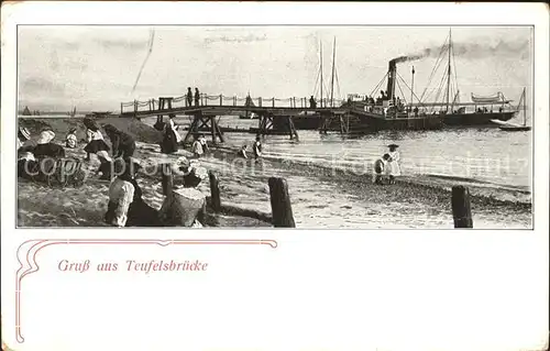 Blankenese Teufelsbruecke Strand  / Hamburg /Hamburg Stadtkreis