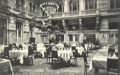 Hamburg Hamburger Hof Restaurant / Hamburg /Hamburg Stadtkreis