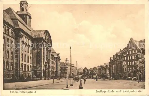 Ruettenscheid Justizgebaeude Zweigertstrasse / Essen /Essen Stadtkreis