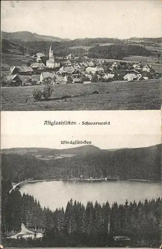 Altglashuetten mit Windgfaell-See / Feldberg (Schwarzwald) /Breisgau-Hochschwarzwald LKR