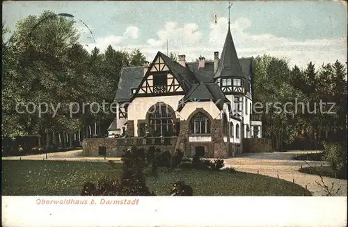 Darmstadt Oberwaldhaus / Darmstadt /Darmstadt Stadtkreis