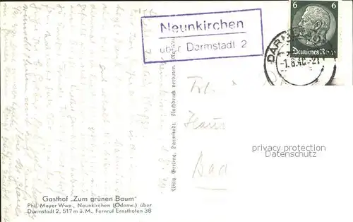 Neunkirchen Odenwald  / Modautal /Darmstadt-Dieburg LKR