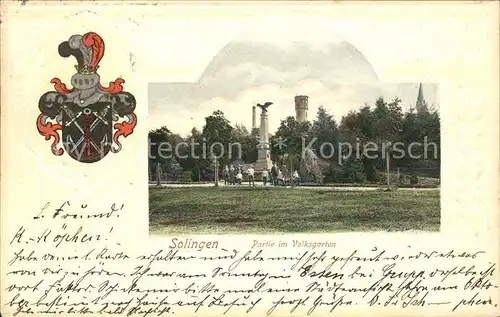 Solingen Volksgarten / Solingen /Solingen Stadtkreis