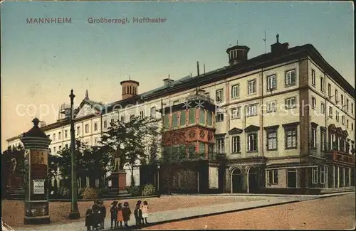 Mannheim Hoftheater / Mannheim /Mannheim Stadtkreis