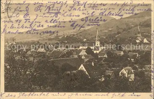 Glottertal Gasthaus zum Hirschen / Glottertal Schwarzwald /Breisgau-Hochschwarzwald LKR