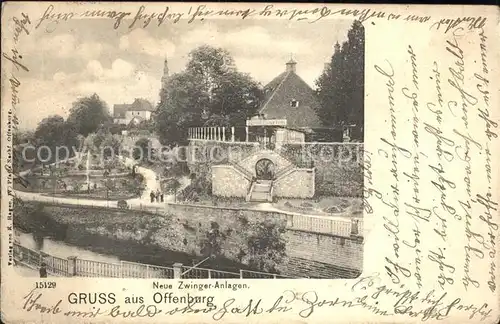 Offenburg Neue Zwinger-Anlagen / Offenburg /Ortenaukreis LKR