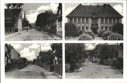 Legelshurst Hauptstrasse Bahnhofstrasse Schule / Willstaett /Ortenaukreis LKR