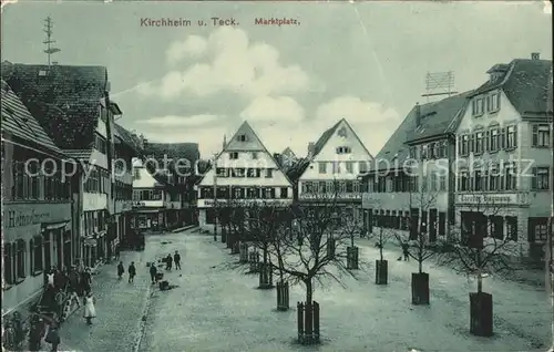 Kirchheim Teck Marktplatz / Kirchheim unter Teck /Esslingen LKR
