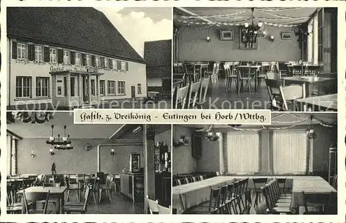 Eutingen Gaeu Gasthaus zum Dreikoenig / Eutingen im Gaeu /Freudenstadt LKR