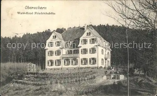 Oberachern Waldhotel Friedrichshoehe / Achern /Ortenaukreis LKR