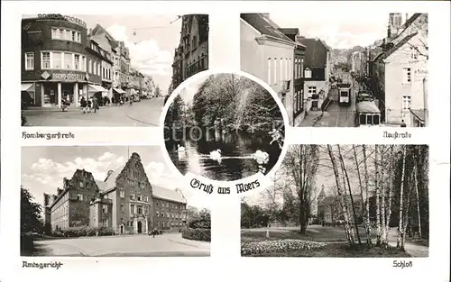 Moers Schloss Amtsgericht Hombergerstrasse  / Moers /Wesel LKR