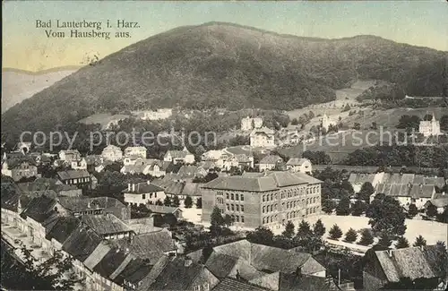 Bad Lauterberg Blick vom Hausberg / Bad Lauterberg im Harz /Osterode Harz LKR