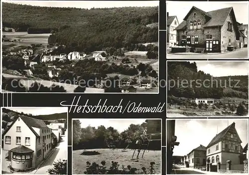 Hetschbach Odenwald Gasthaus Pension zur Krone / Hoechst i. Odw. /Odenwaldkreis LKR
