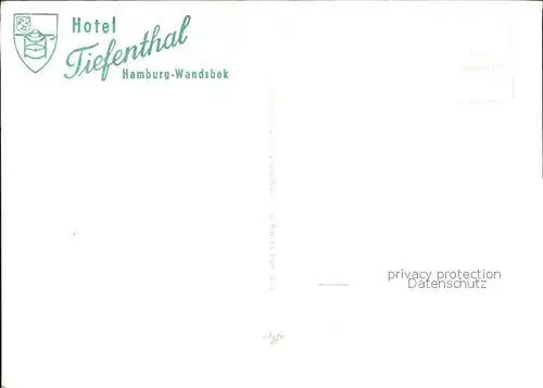 Wandsbek Marktstrasse Autos Hotel Tiefenthal / Hamburg /Hamburg Stadtkreis