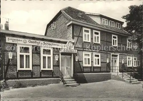 Bettingerode Gasthaus B. Leiste / Bad Harzburg /Goslar LKR
