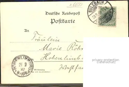 Saarbruecken St. Johann Louisenanlagen Louisenbruecke Kat. Saarbruecken