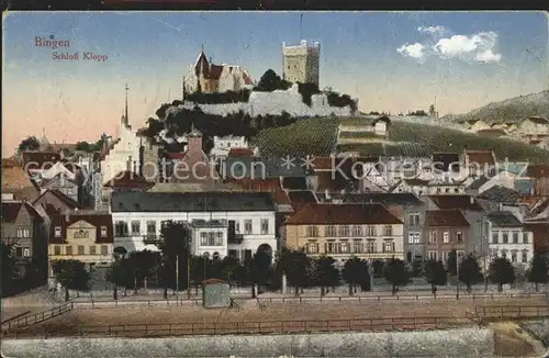 Bingen Rhein Schloss Klopp Kat. Bingen am Rhein