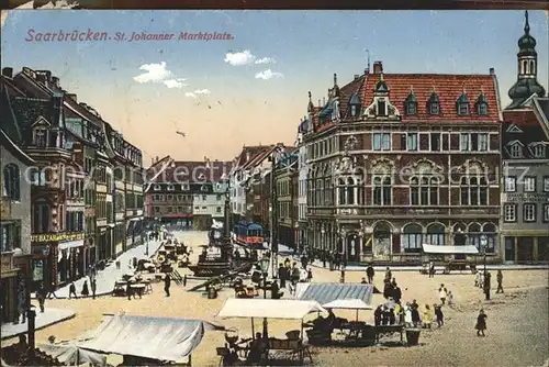 Saarbruecken St. Johanner Marktplatz Kat. Saarbruecken