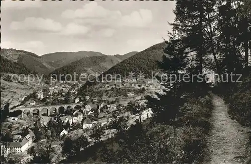 Hornberg Schwarzwald Panoramaweg Kat. Hornberg